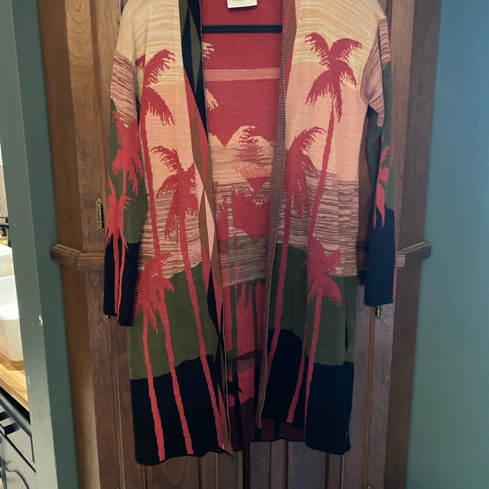 Scotch & Soda Multicolor Palm Tree Cardigan